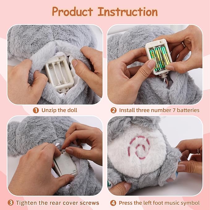 Breathing Elephant Plushie