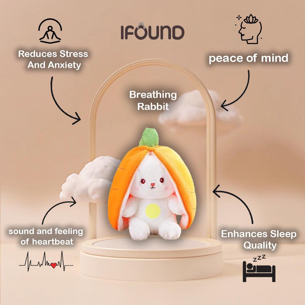 Breathing Rabbit  Plush