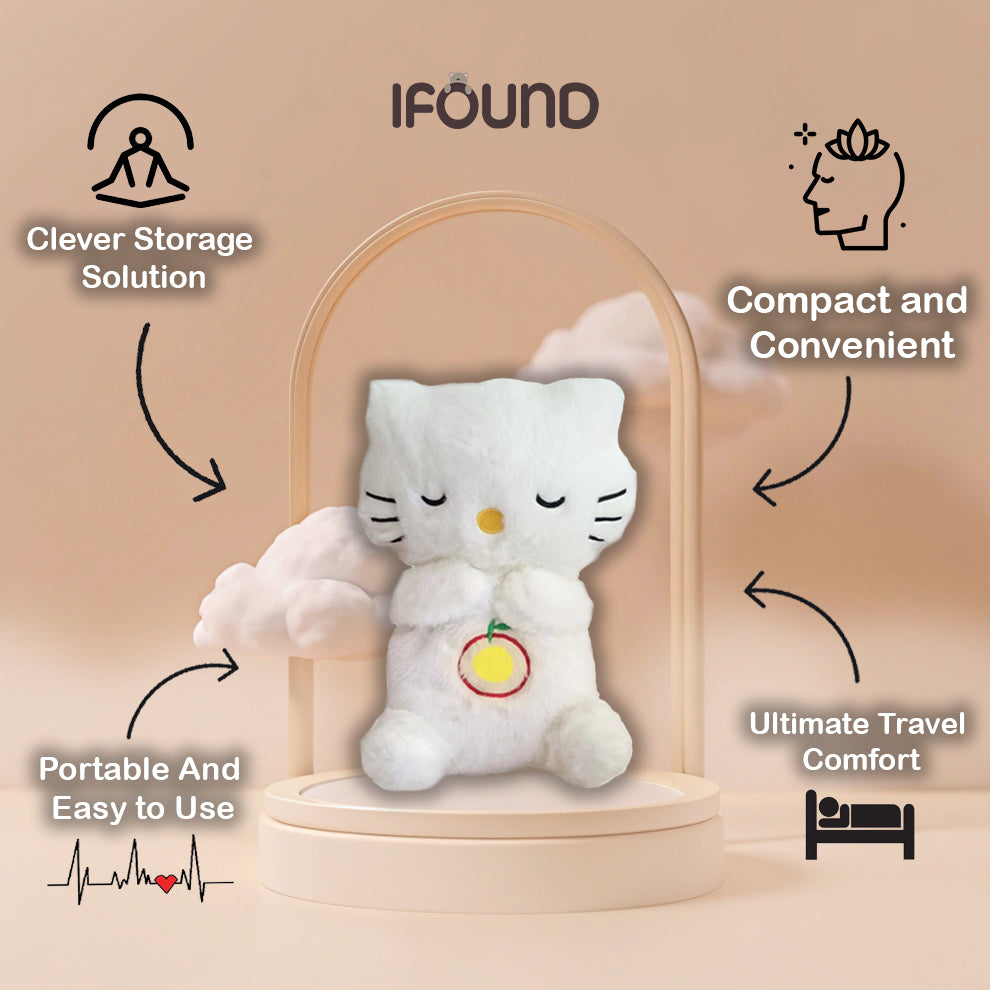 Breathing Kitty Plush